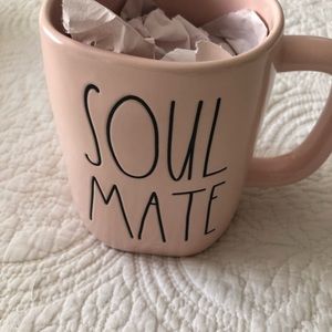 brand New! Rae Dunn Pink Mug! Soul Mate